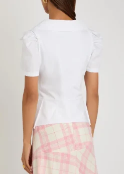Monday tailored cotton-poplin shirt
