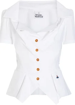 Monday tailored cotton-poplin shirt