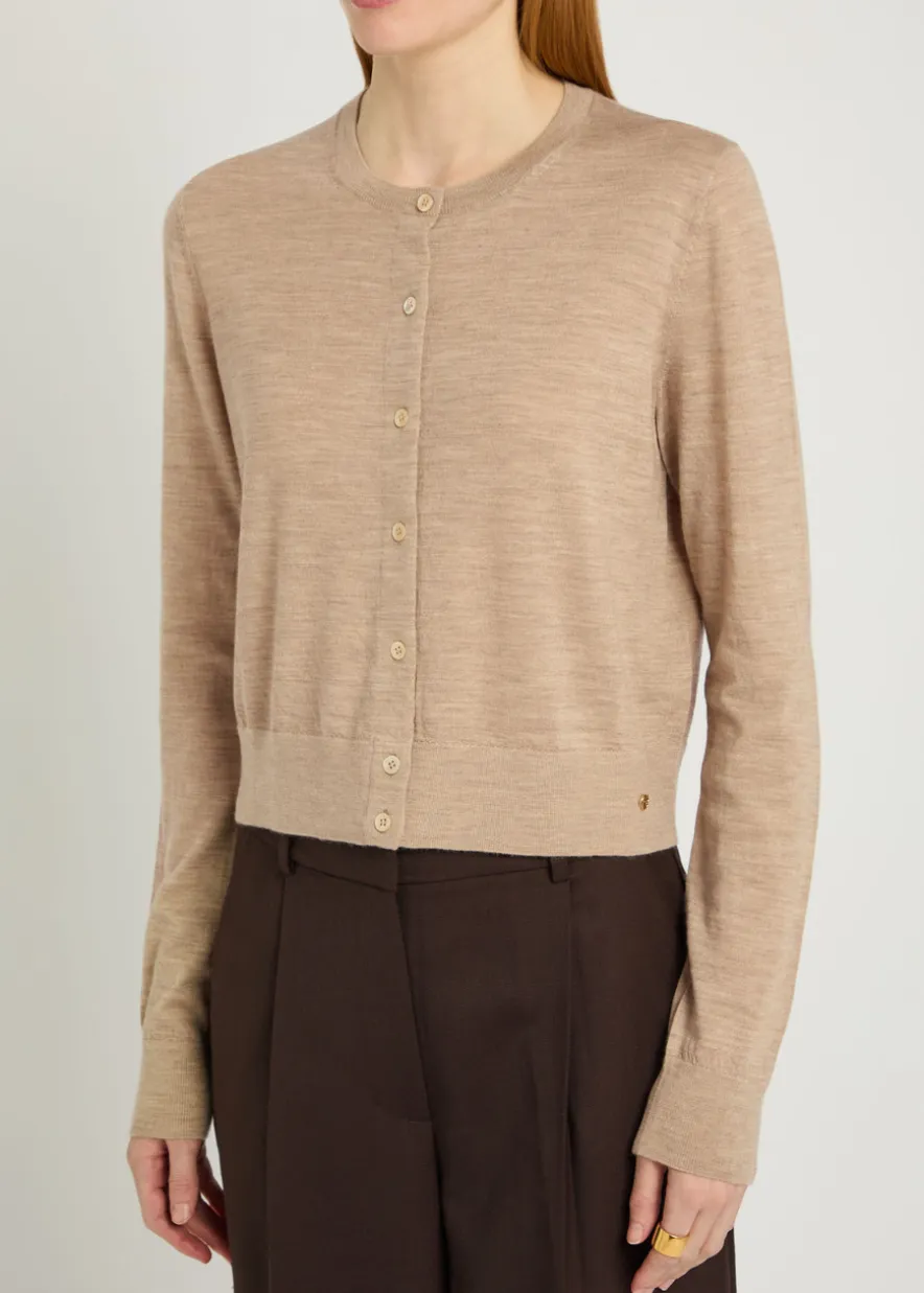 Moni wool and cashmere-blend cardigan
