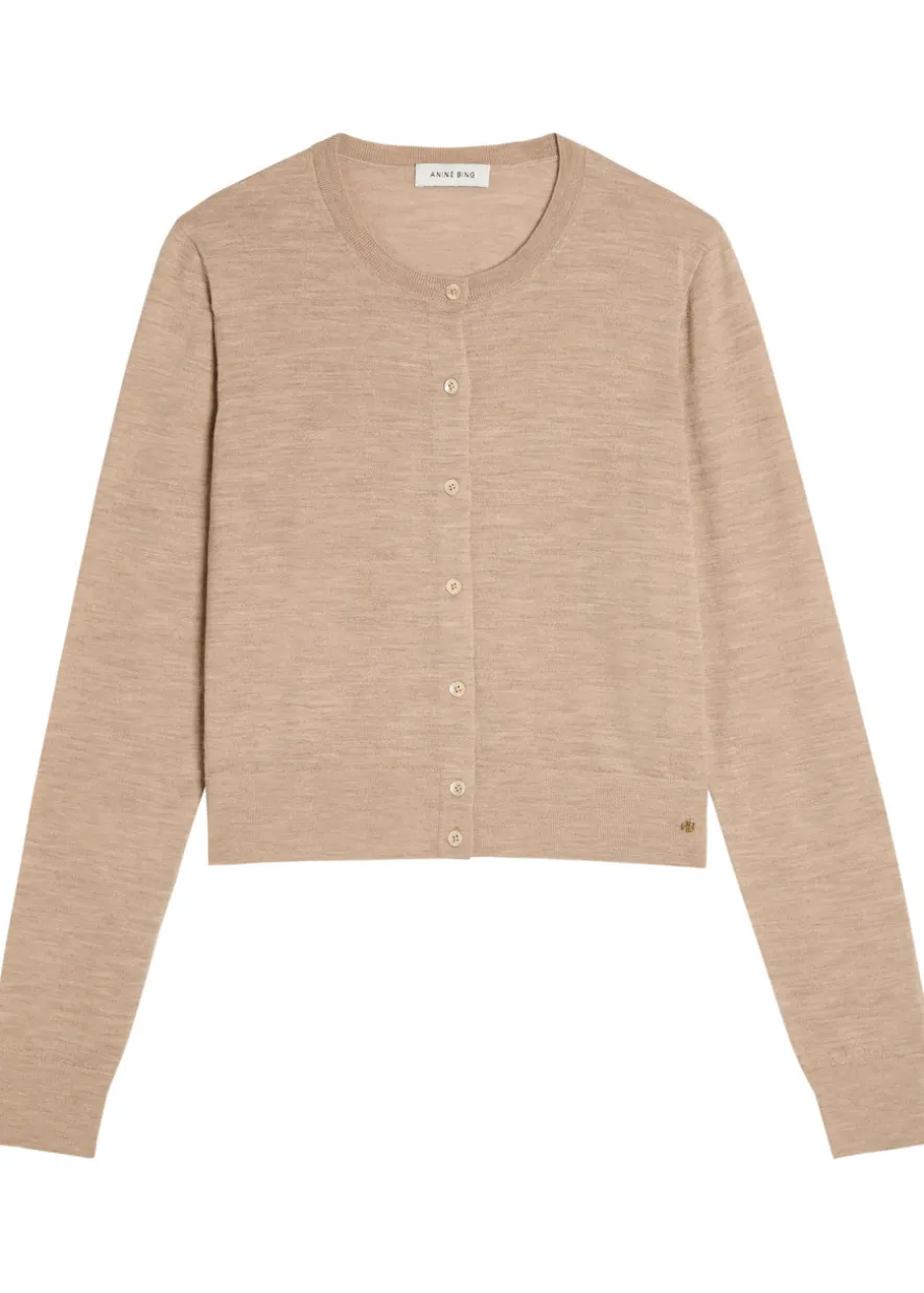 Moni wool and cashmere-blend cardigan