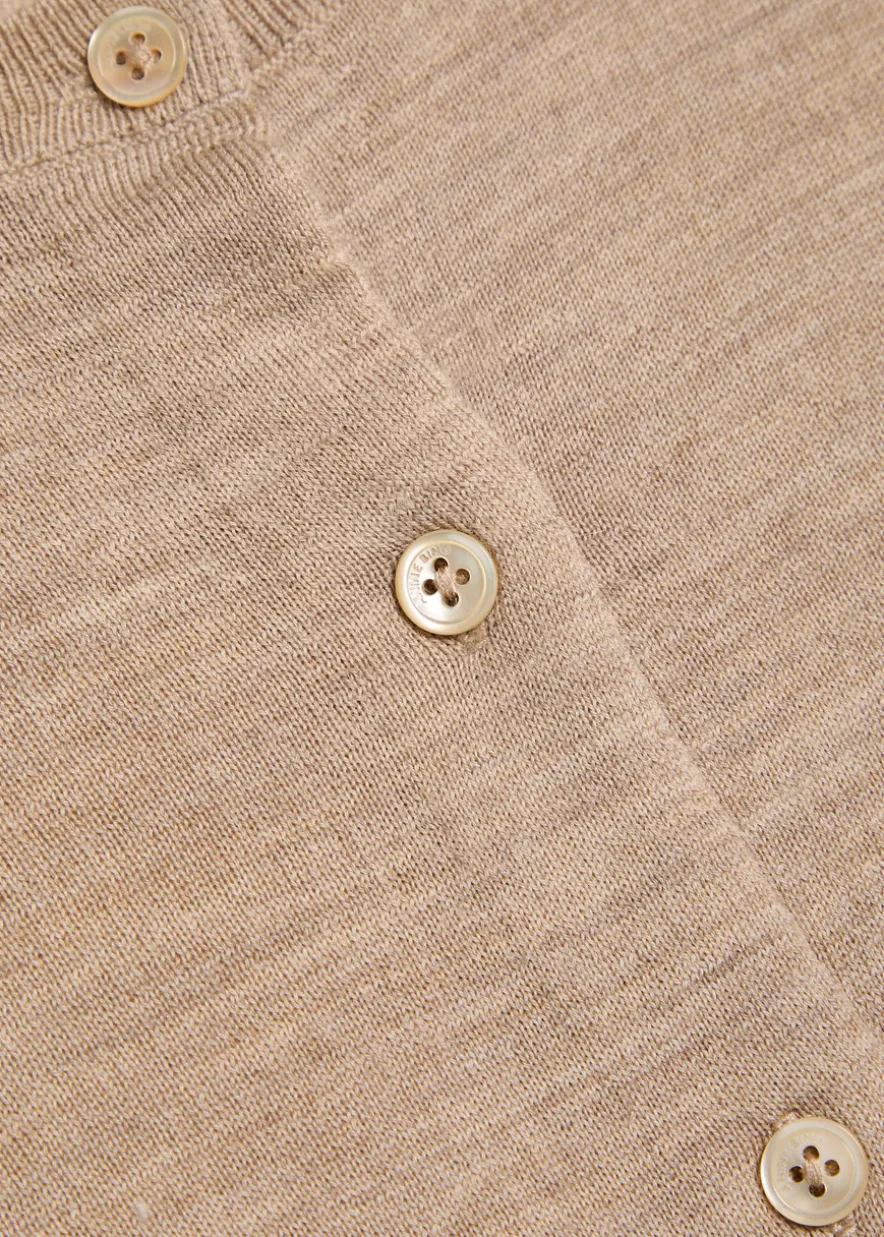 Moni wool and cashmere-blend cardigan