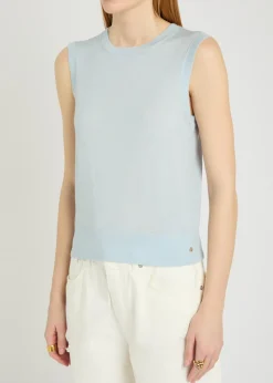 Moni wool and cashmere-blend tank top