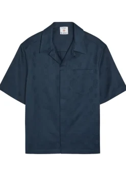 Monogram cotton shirt