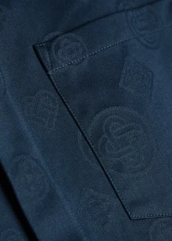 Monogram cotton shirt