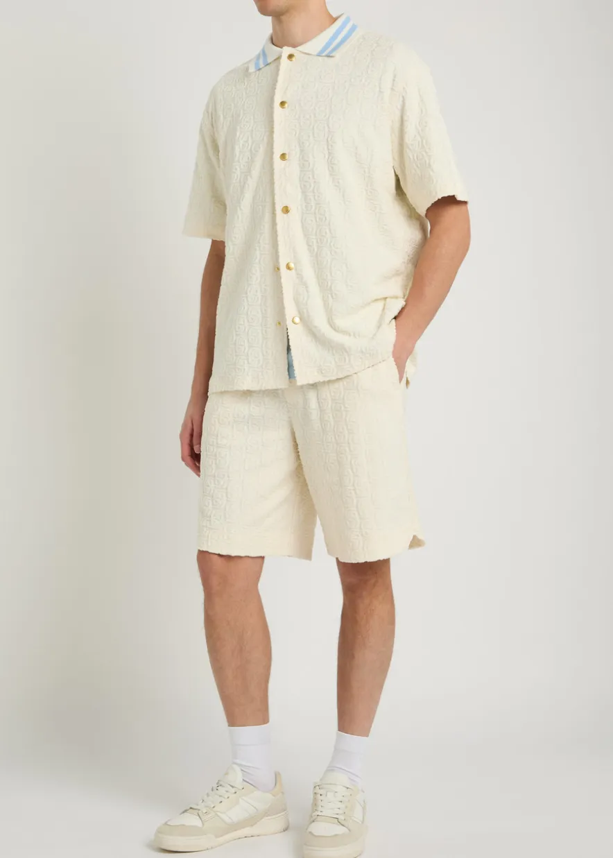 Monogramme terry cotton shirt