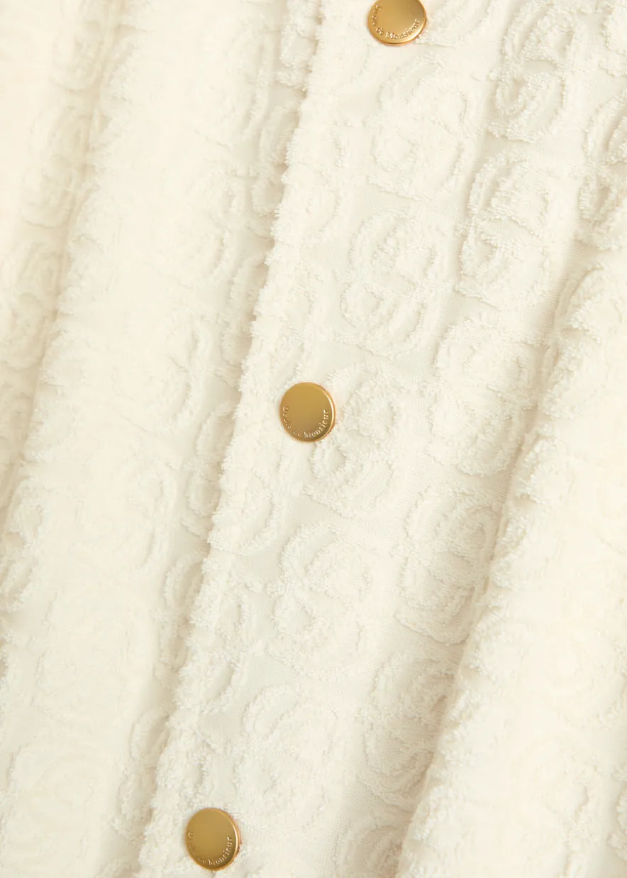 Monogramme terry cotton shirt