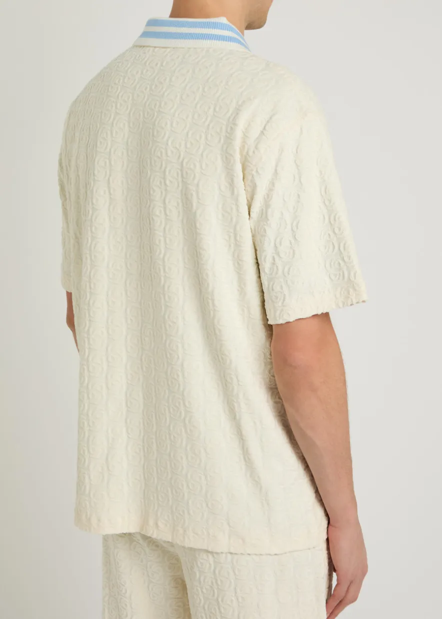 Monogramme terry cotton shirt