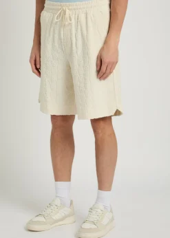 Monogramme terry cotton shorts