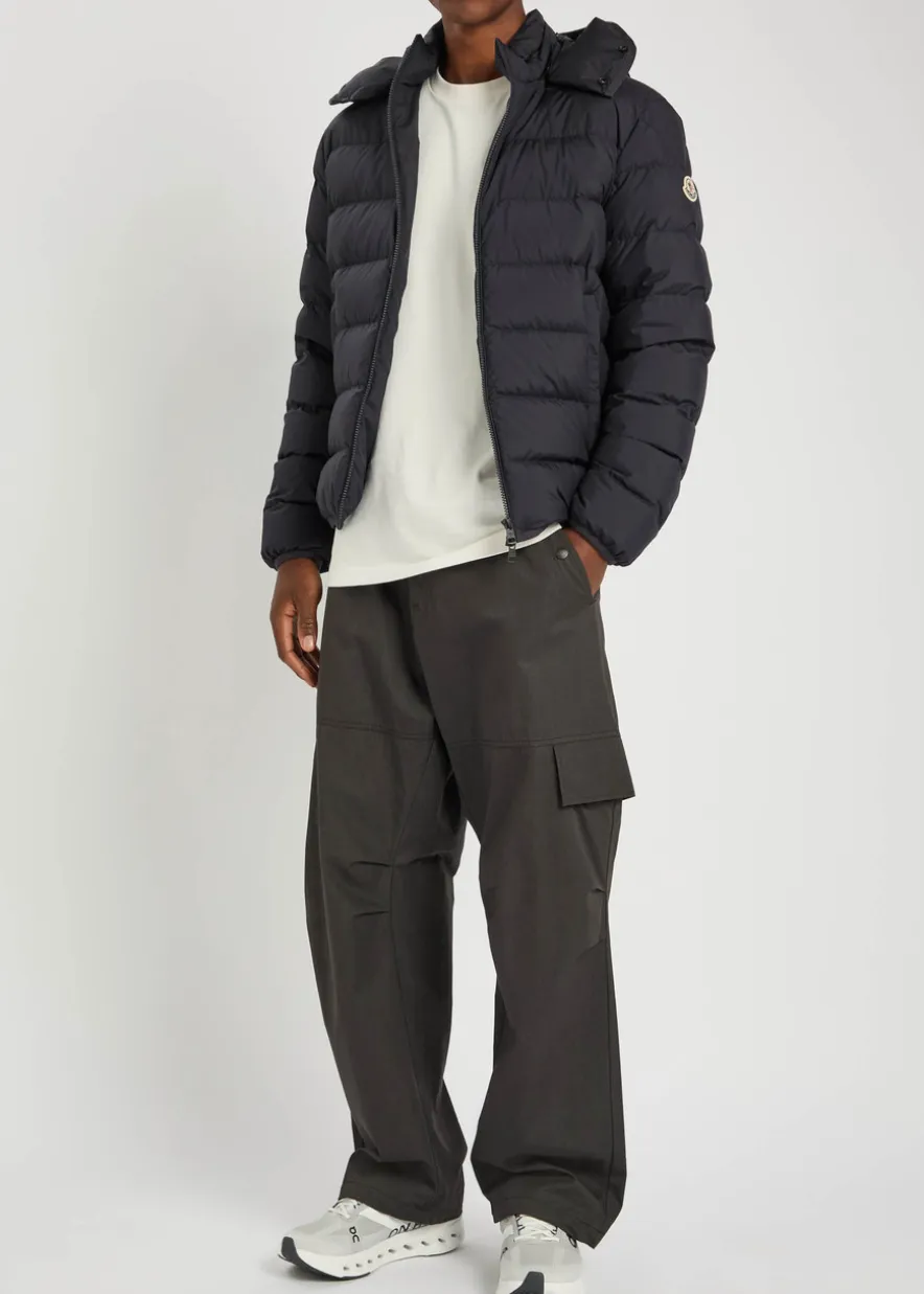 Montbrocq quilted hooded shell jacket