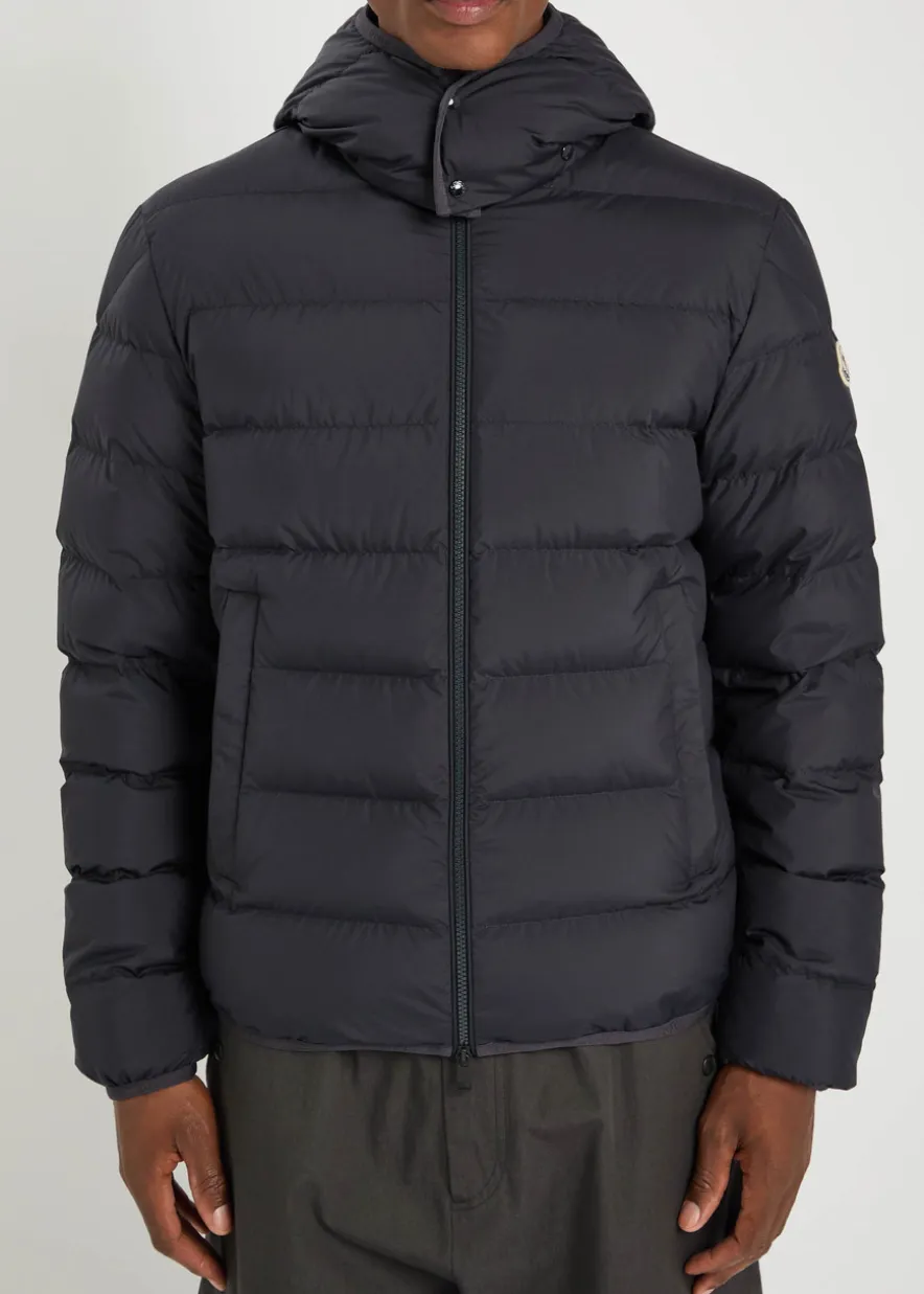 Montbrocq quilted hooded shell jacket