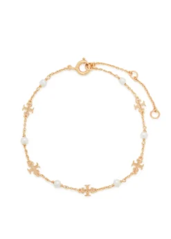 Moondance 18kt gold-plated logo bracelet