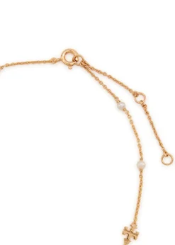 Moondance pearl 18kt gold-plated necklace