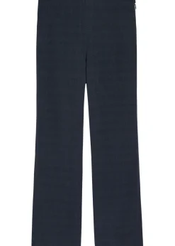 Morelia flared-leg woven trousers