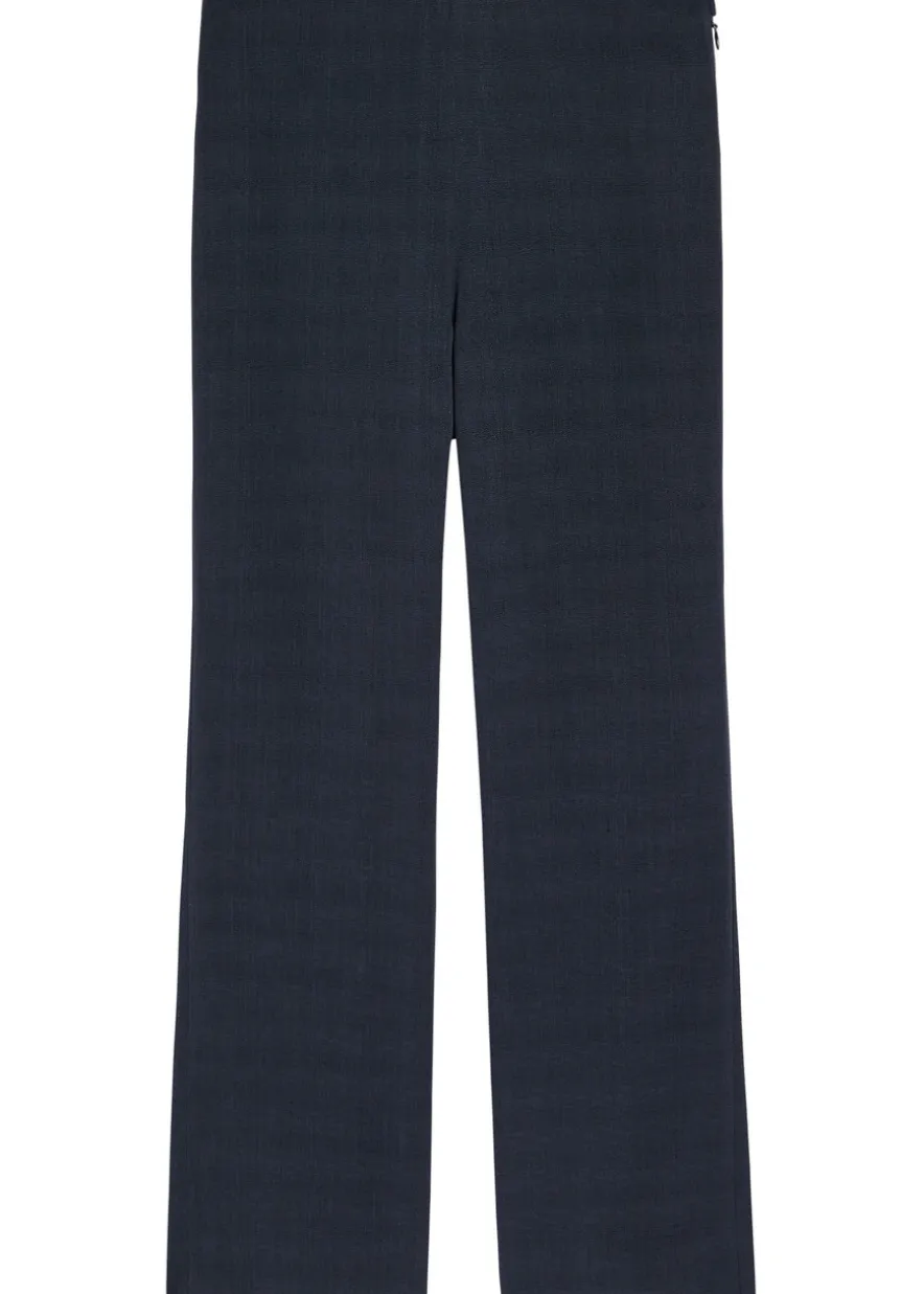 Morelia flared-leg woven trousers