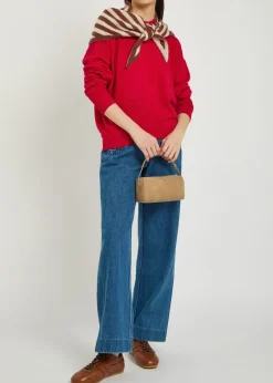 Morris wool and cashmere-blend jumper