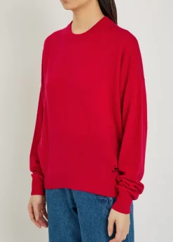 Morris wool and cashmere-blend jumper