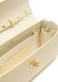 Mortimer leather clutch