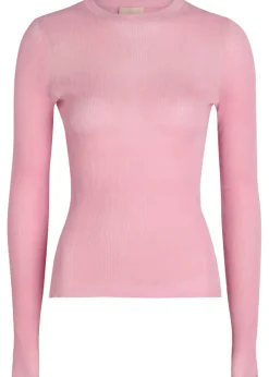 Mosi fine-knit silk top