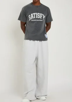 MothTech distressed cotton T-shirt