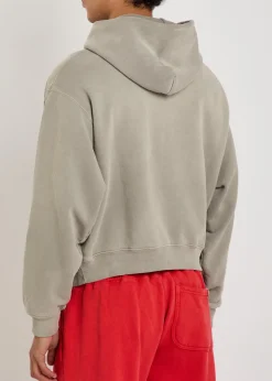 Motors hooded cotton sweatshirt