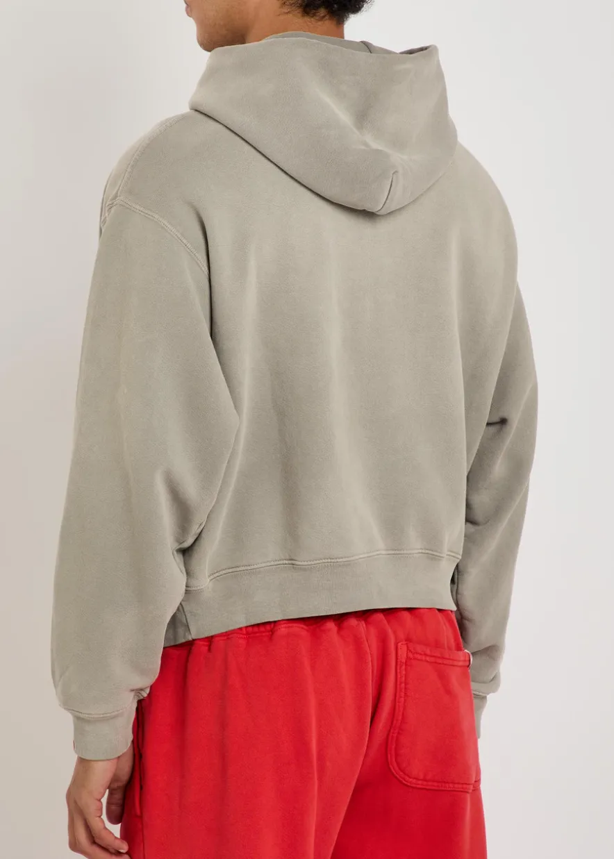 Motors hooded cotton sweatshirt