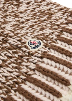 Mouliné wool-blend beanie