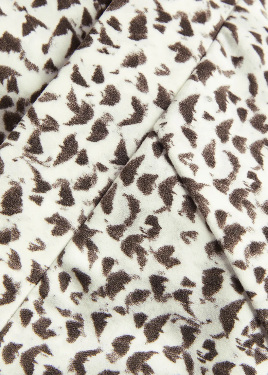 Move Selma printed stretch-jersey bra