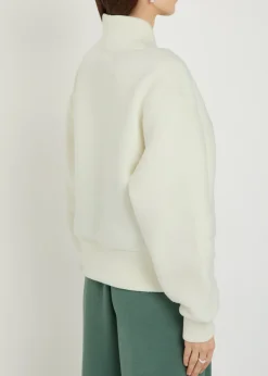 Mumford half-zip fleece sweatshirt