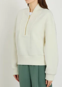 Mumford half-zip fleece sweatshirt
