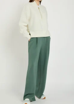 Mumford half-zip fleece sweatshirt