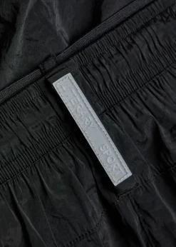 Myles crinkled stretch-nylon run shorts