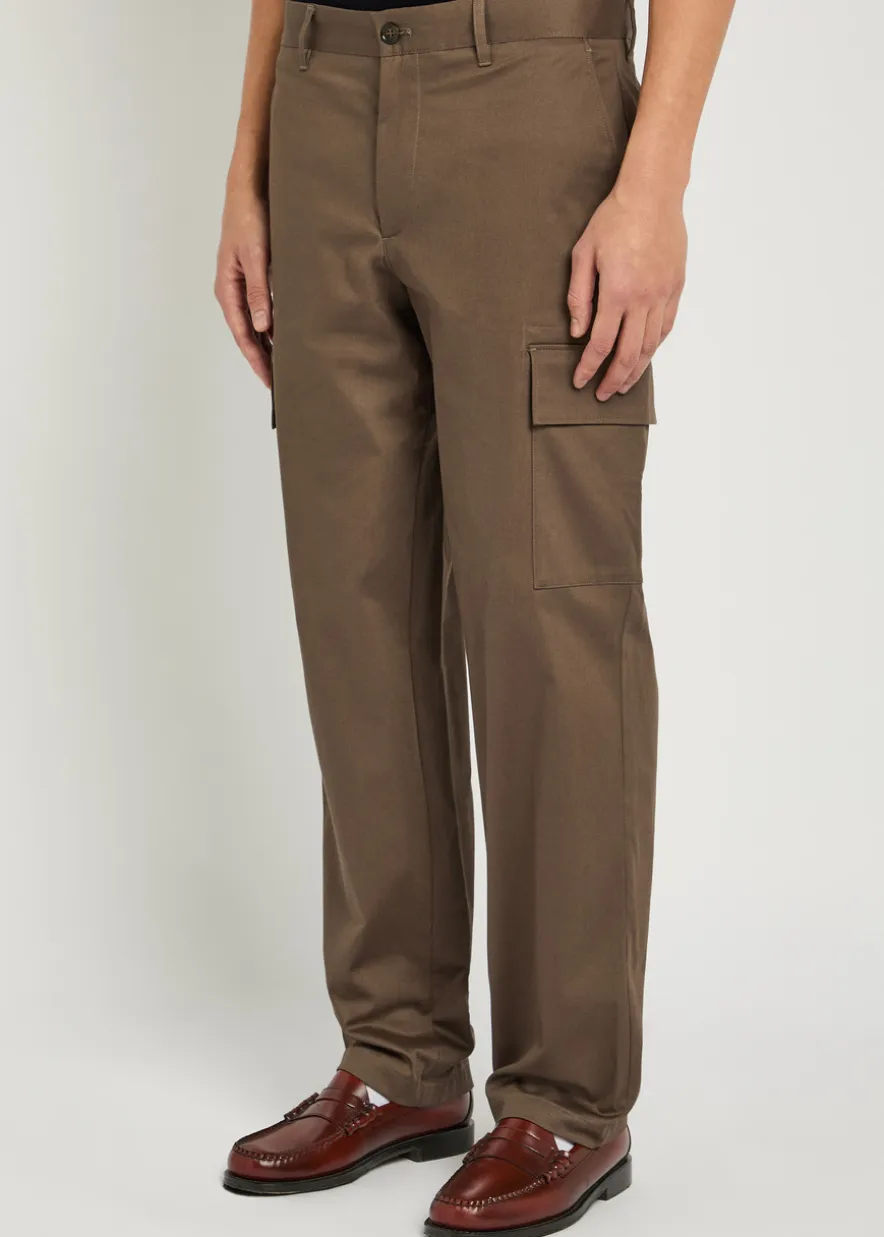 Mylo stretch-cotton cargo trousers