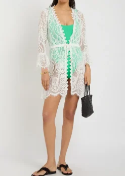 Naia lace cover-up mini dress