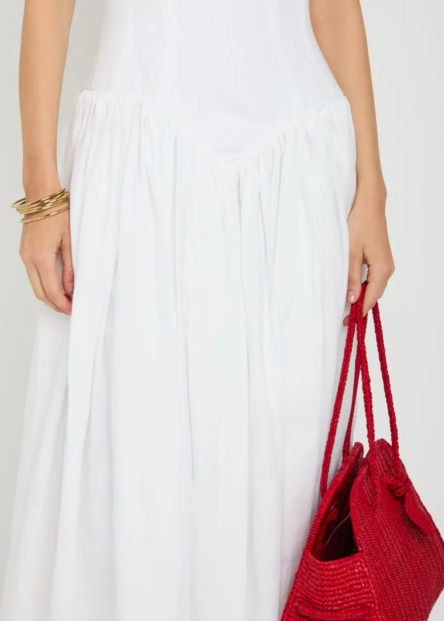 Naia linen maxi dress