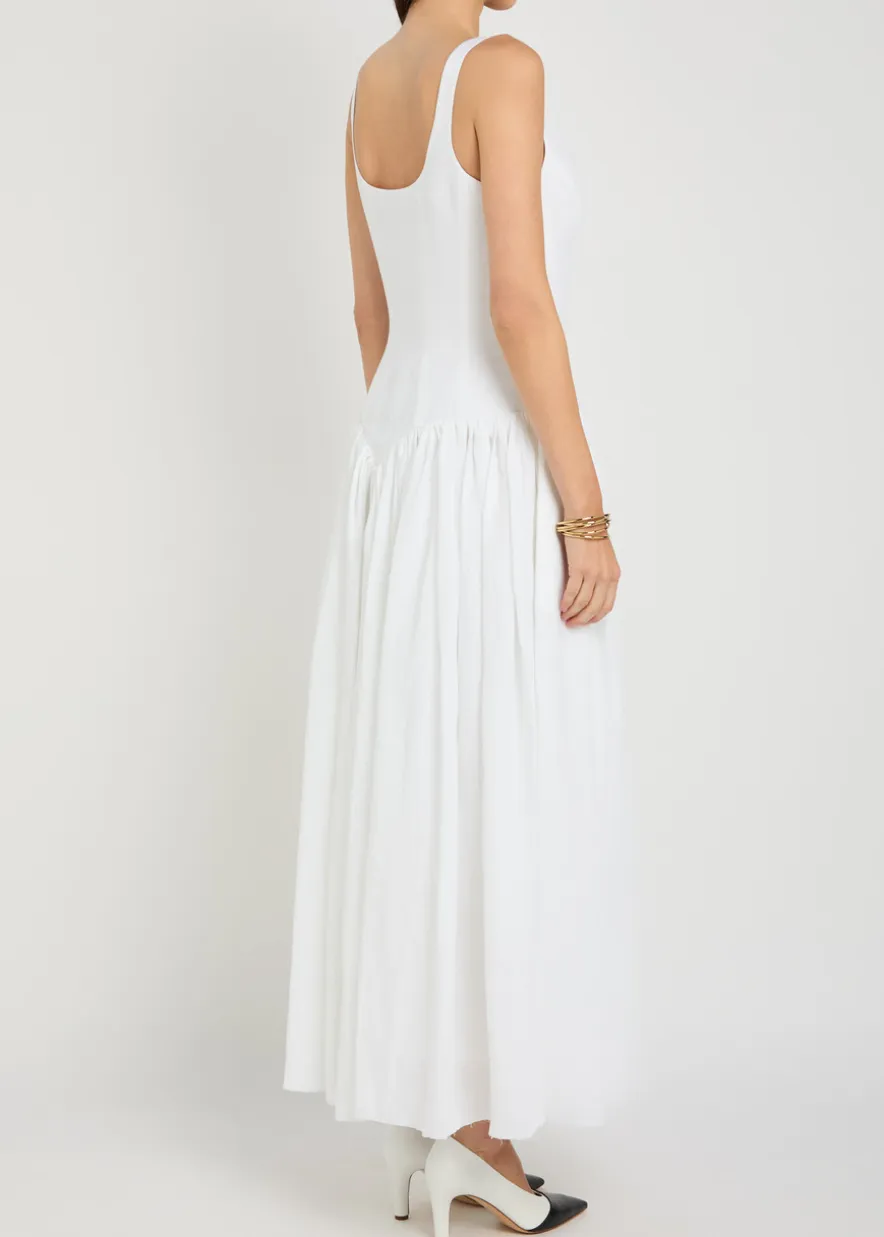 Naia linen maxi dress