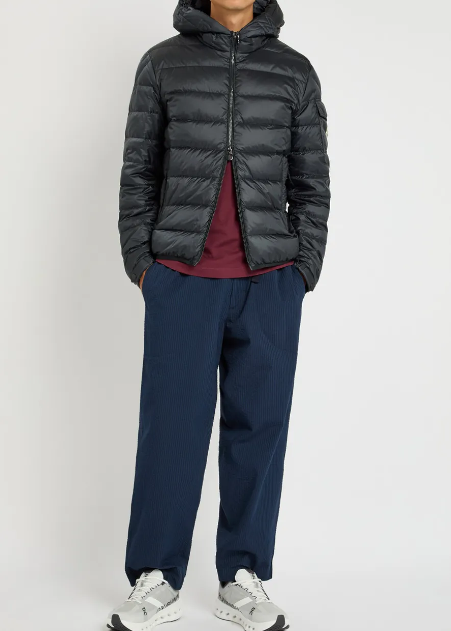 Najan quilted hooded shell jacket