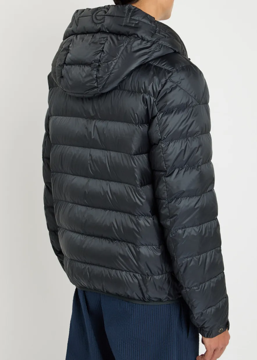 Najan quilted hooded shell jacket
