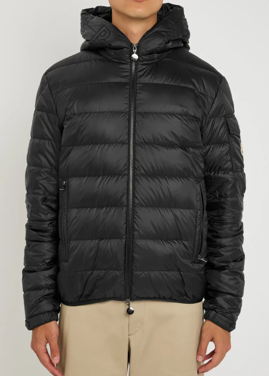 Najan quilted hooded shell jacket