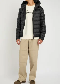 Najan quilted hooded shell jacket
