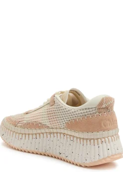Nama panelled knitted sneakers