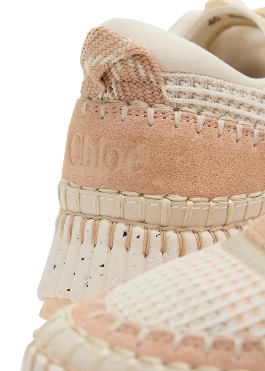 Nama panelled knitted sneakers