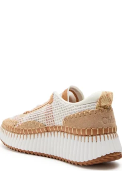 Nama panelled knitted sneakers