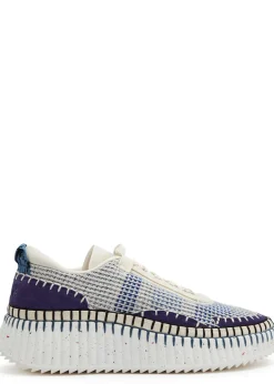 Nama panelled recycled mesh sneakers
