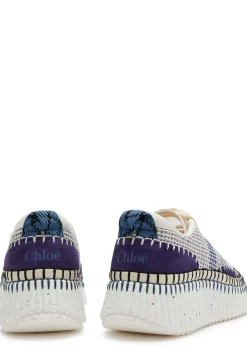 Nama panelled recycled mesh sneakers