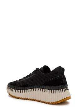 Nama panelled recycled mesh sneakers