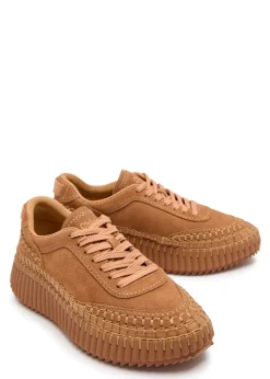 Nama panelled suede sneakers