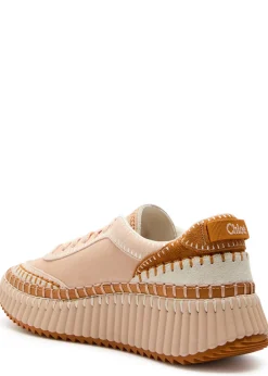 Nama panelled suede sneakers