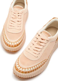 Nama panelled suede sneakers