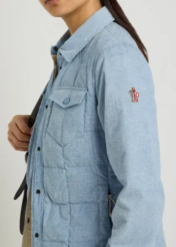 Nangy quilted cotton shirt jacket