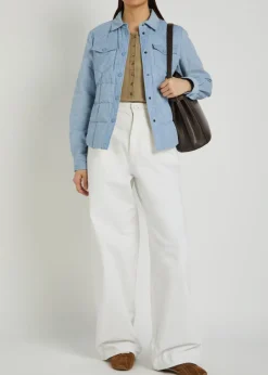 Nangy quilted cotton shirt jacket